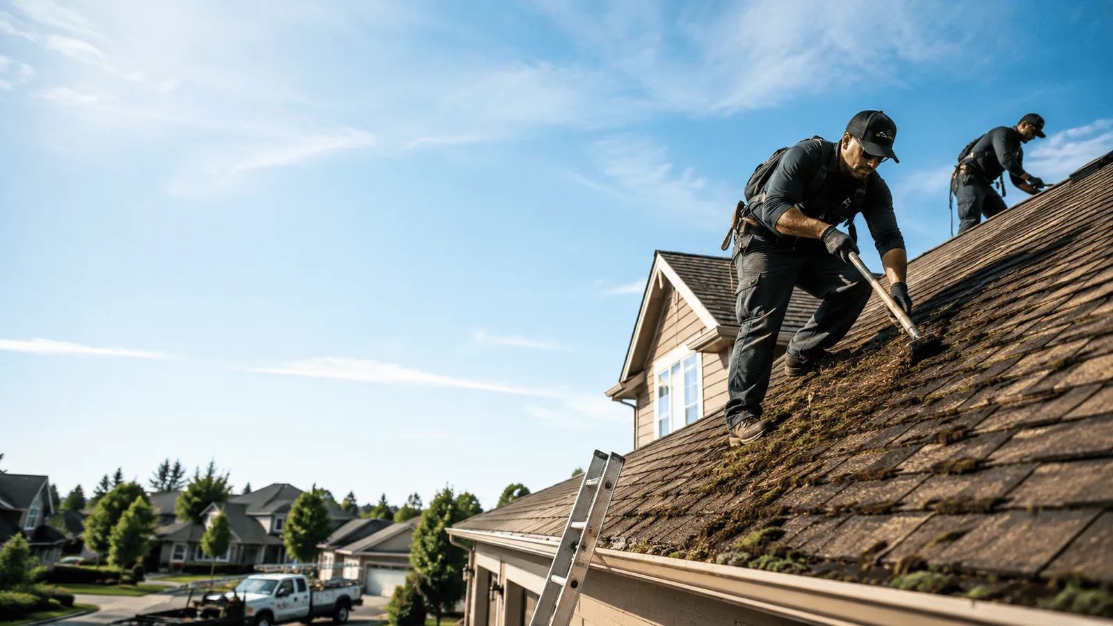 Roof Moss Removal in Colonia, NJ near me